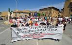 Cientos de personas claman en Olite por una sanidad rural “justa”