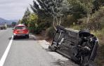Accidente de tráfico en Irañeta