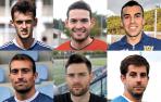 Los capitanes de los equipos navarros de Segunda RFEF