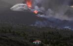 El volcán de Cumbre Vieja en La Palma