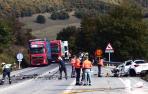 Imagen del accidente de tráfico de Burutáin (Anué)