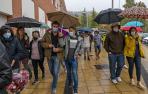 La lluvia condicionó varios de los eventos del día
