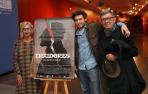 Rosa Díez, con Jon Viar, director de la película, y Teo Uriarte, exmiembro de la primera ETA
