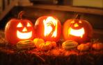 Calabazas iluminadas de Halloween