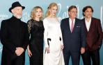 J.K. Simmons, Nina Arianda, Nicole Kidman, Aaron Sorkin y Javier Bardem