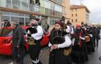 La clásica procesión en honor a Santa Bárbara, patrona de los mineros en Beriáin