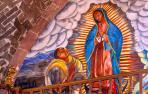 Imagen de San Juan Diego, al que se honra en el santoral del 9 diciembre, en la Basílica de San Miguel de Allende en México.