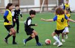 Imagen de uno de los partidos del Torneo Interescolar disputados el martes 28 de diciembre