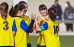 Las jugadoras de Luis Amigó celebran uno de los tres goles de la semifinal