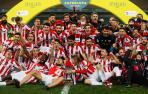 El Athletic celebra el título de la Supercopa 2021