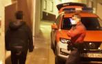 Una de las detenciones que tuvo lugar en Larraga por violencia de género
