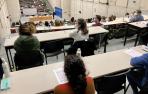 Imágenes de los aspirantes para las 424 plazas de la OPE de enfermería en la UPNA