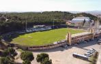 Imagen panorámica del estadio Ciudad de Tudela, que el Tudelano quiere ahora reformar