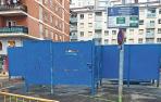 Zona en la que se concentra la revisión de la instalación para vaquillas en Barañáin