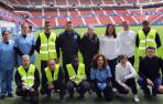 Arriba, Daniela, Isadora, Hicham, Mohamed, María José, Ana, David y Amin. Abajo, Javi, Luciano, Sadio, Josefa, Ana e Imad