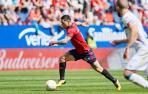 Chimy Ávila durante el partido contra el Alavés en El Sadar