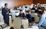 Vuelta a las aulas sin mascarilla en las universidades navarras
