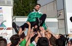 Imágenes del ascenso de Oberena a Tercera División./