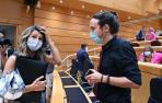 Yolanda Díaz y Pablo Iglesias