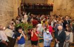 Los más jóvenes portaron la imagen de San Zoilo hasta la ermita