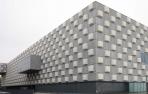 Vista del pabellón Navarra Arena, donde se celebrará el 'II Encuentro Nacional de Corporaciones Públicas Empresariales'