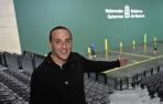 Juan Martínez de Irujo, en el pabellón Navarra Arena