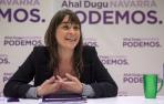 Begoña Alfaro, secretaria general de Podemos en Navarra