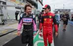 Alonso y Sainz en el GP de Canadá