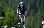 Óscar Rodríguez (Movistar), segundo en la etapa en Suiza