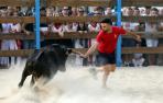 Vaquillas en las fiestas de Barañáin 2022
