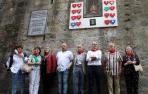 Foto de familia de los homenajeados