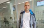 Javier Jiménez Muro, herido en el encierro