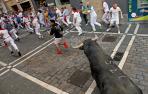 Fotos del segundo encierro de San Fermín 2022.