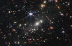 Primera imagen tomada por el telescopio espacial James Webb, “la imagen infrarroja más profunda y nítida del universo primitivo jamás tomada