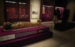 Momia de Nesperennub, sacerdote de Tebas, que forman parte de la exposición "Momias de Egipto. Redescubriendo seis vidas" que CaixaForum Madrid