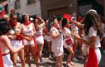 Cohete de las fiestas de San Miguel en Cadreita