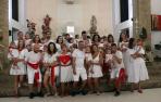 Cohete de las fiestas de San Miguel en Cadreita