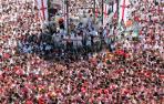 Cohete de las fiestas de Santa Ana de Tudela 2022