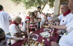 Cohete de las fiestas de San Martín de Unx