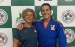 Yolanda Soler junto a su hija, Ariane Toro, en el mundial de Ecuador