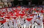 Fotos del cohete de fiestas de Miranda de Arga.