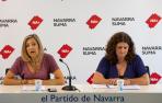 Las regionalistas Cristina Ibarrola y Marta Álvarez, durante su rueda de prensa de ayer