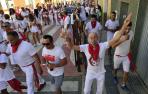 Fotos del cohete de fiestas de Caparroso.