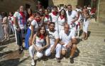 Cohete del inicio de las fiestas de Ujué