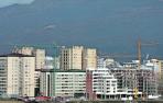 Vista de Barañáin. En primera línea, las nuevas viviendas de Echavacoiz Norte.