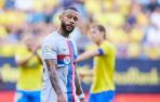 Depay durante el Cádiz-Barcelona