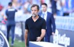 Quique Sánchez Flores durante el partido contra la Real Sociedad