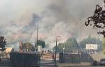 Vídeo del incendio de Ezkaba desde Orvina