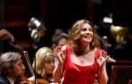 Sabina Puértolas, durante su actuación en el Carnegie Hall de Nueva York