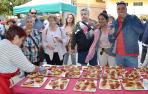 El pimiento atrajo a muchos de los visitantes a la feria mendaviesa